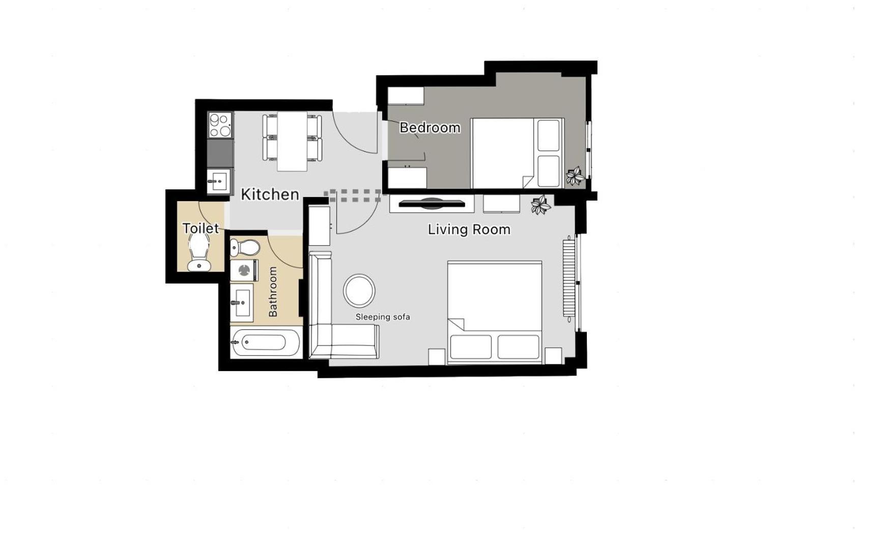 2Br 1,5Bath Chic City Suite Near Wenceslas Square ปราก ภายนอก รูปภาพ